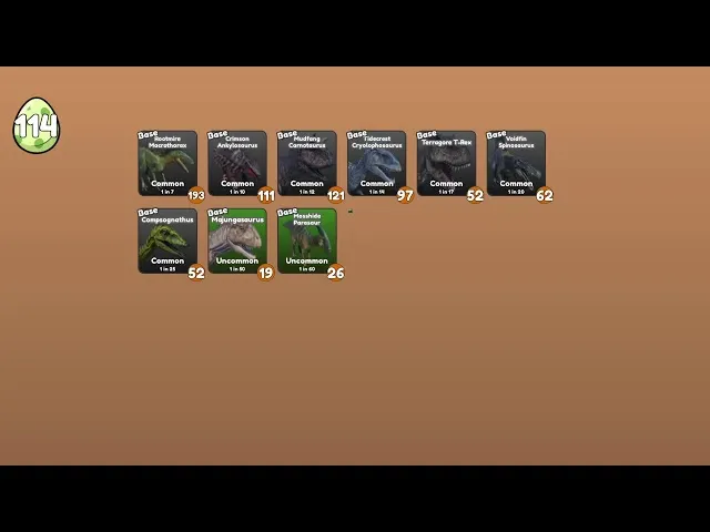 Be Dino Bosskampf-Belohnungen — Alle Drops, Magma-Skins & Edelstein-Auszahlungen