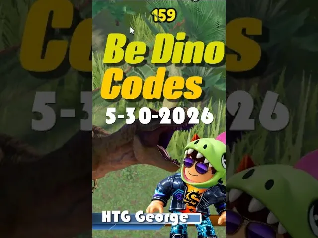 Be Dino 無料ジェムコード — ジェムがもらえる全コード一覧 (2026年)